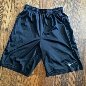 Black Nike shorts